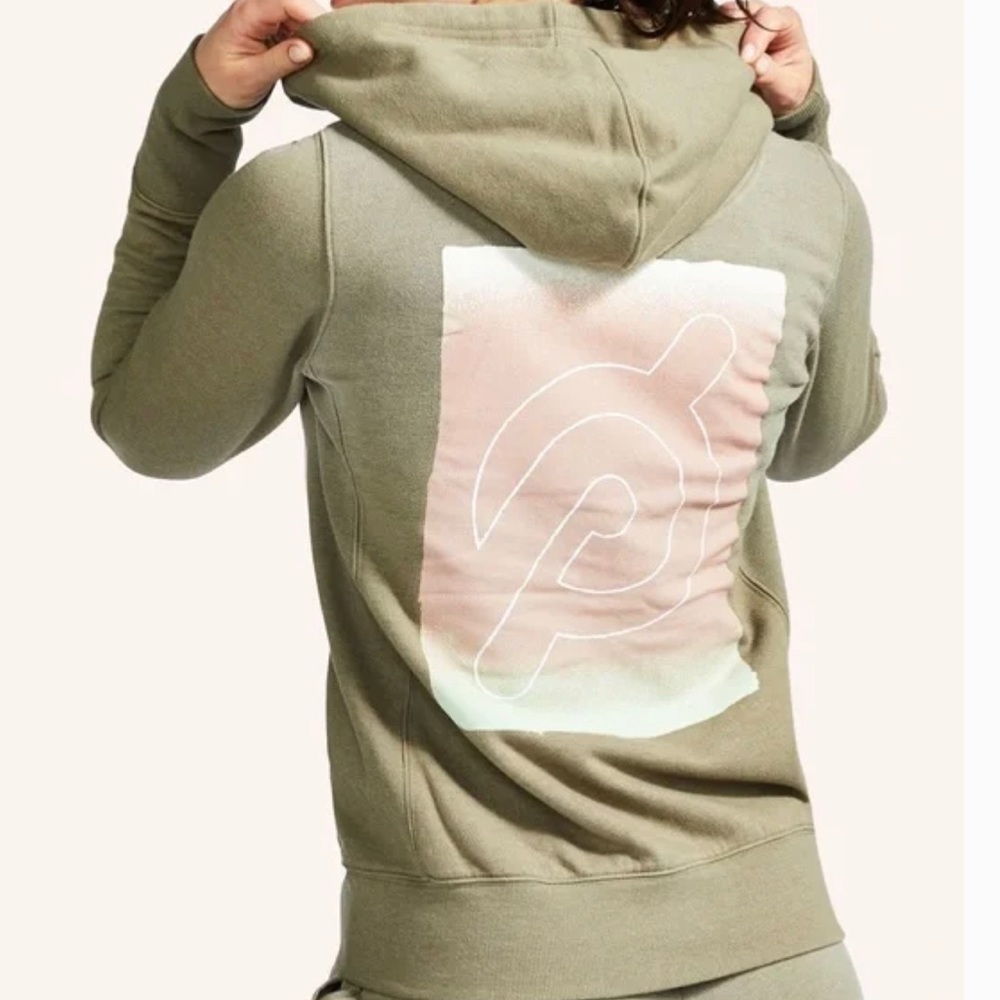 PELOTON Ultimate Zip Hoodie Large - Green